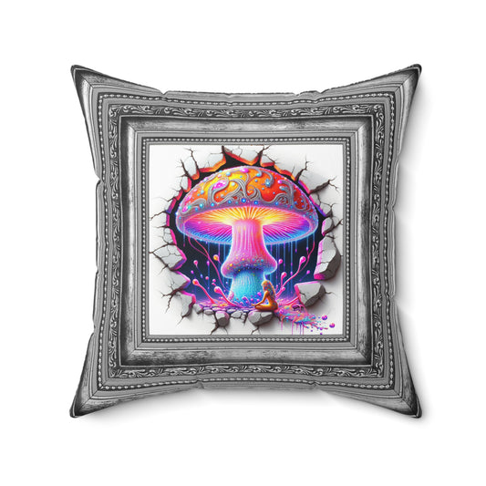 Vapors Collection ~ ANCIENT HEIR OF AIR & ShroomaRooma ~ 20" Square Pillow ~ GnomePOP