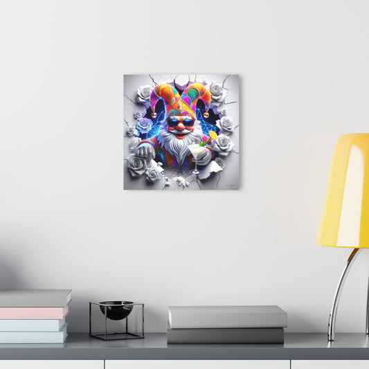 The Cocktail Collection ~ SUBLIME SAMUEL SATISFIED ~ 12" Acrylic Print (French Cleat Hanging)