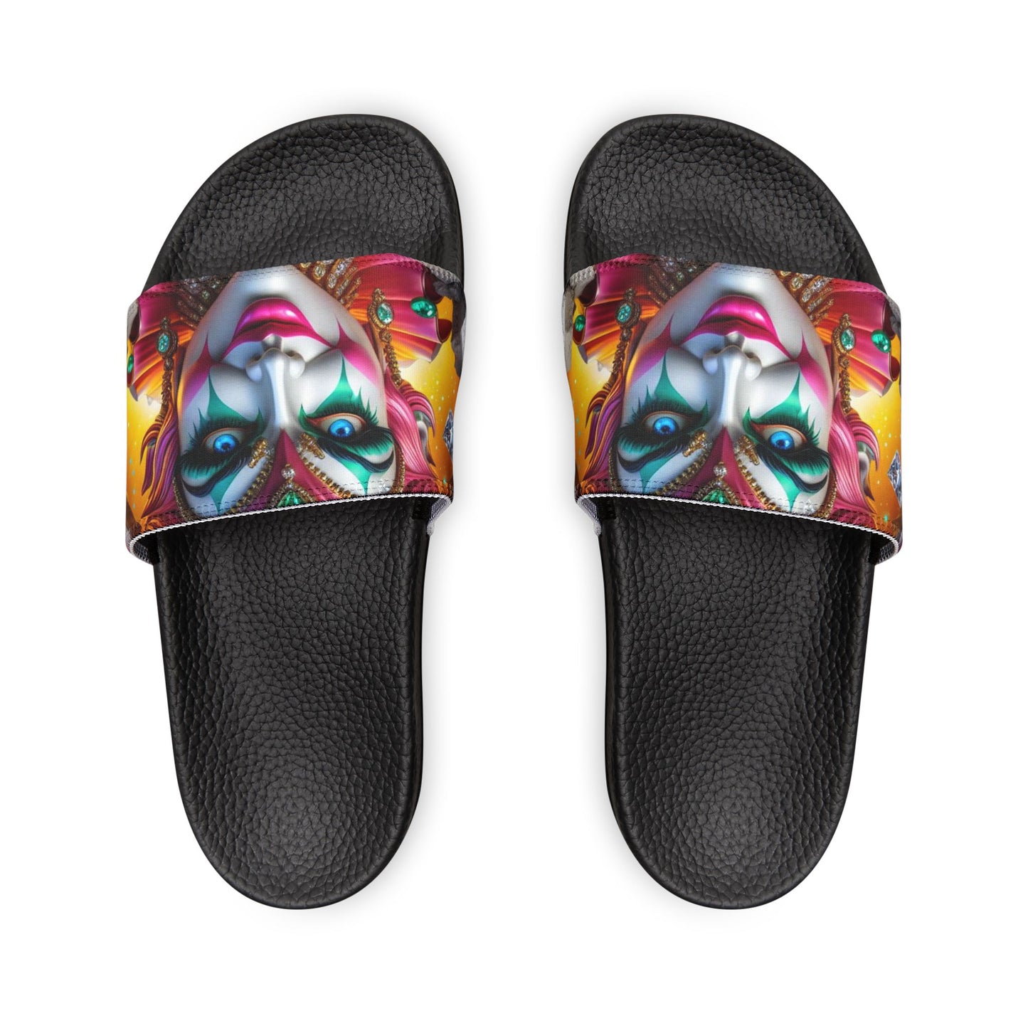 Grinning Collection - BELLA BABY BLUE EYES - Men's Removable-Strap Sandals