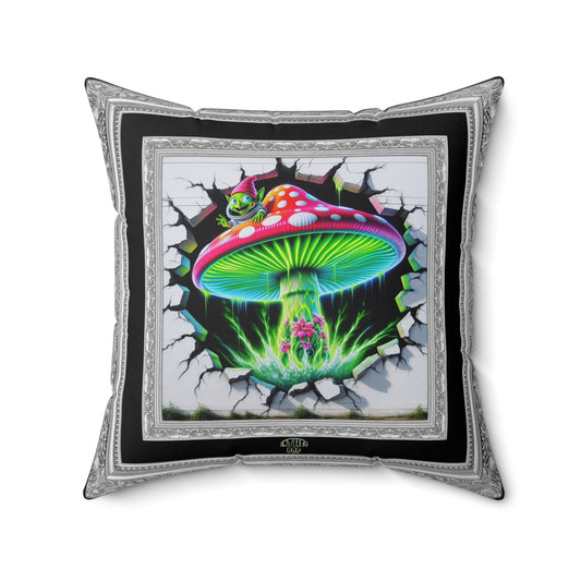 VooDoo Collection ~ STEVIE'S SWEET CHEEKS & ShroomaRooma ~ 20" Square Pillow ~ Jesterama