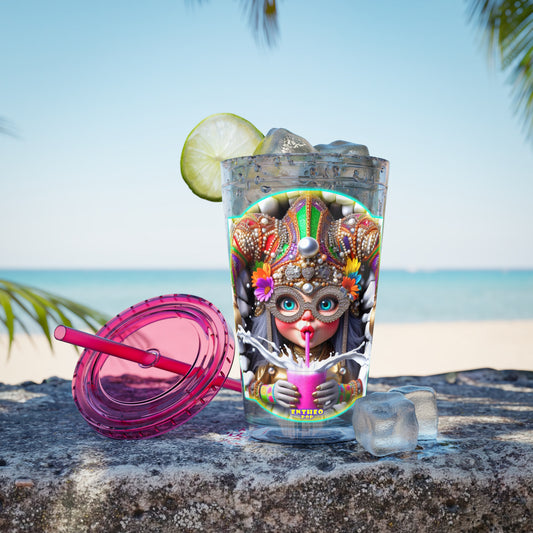 Smoothies Collection ~ SWEETLY SMOOTH ~ Sunsplash Tumbler with Straw, 16oz