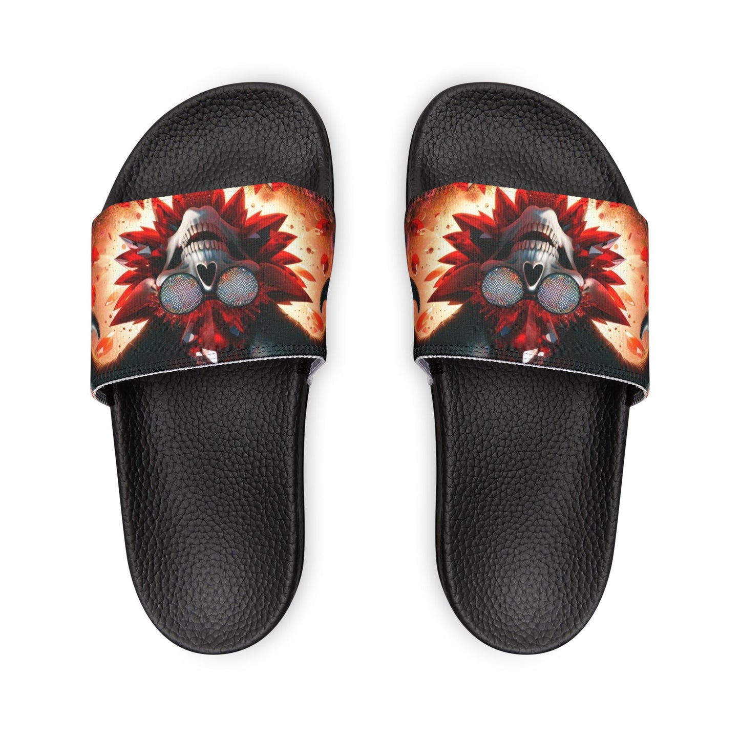 Grinning Collection - HELLFIRE SHINE - Men's Removable-Strap Sandals