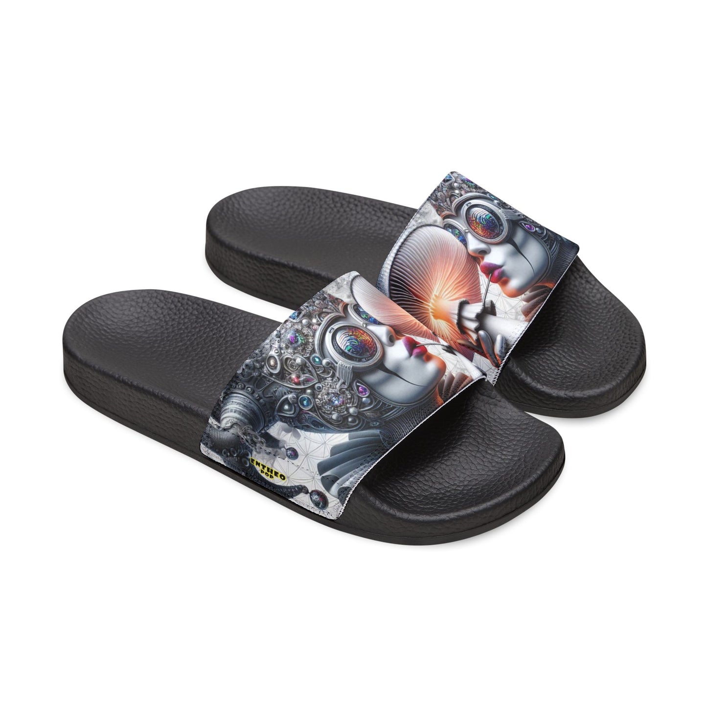 Grinning Collection - SIP KISS SMILE - Men's Removable-Strap Sandals