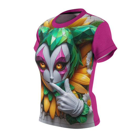 Cyrstaline Divine - Jester - Comfortable Women's Crew Neck Shirt - GnomePOP
