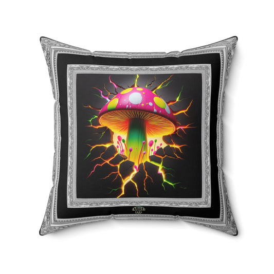 Smoothie Collection ~ FRUITY TUITY & ShroomaRooma ~ 20" Square Pillow ~ Gnome POP