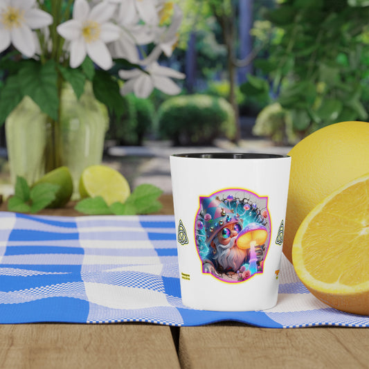 Shot Glass, 1.9 oz - GLIMMERGROOVE - Cocktails Collection - Gnome POP Shroomarooma