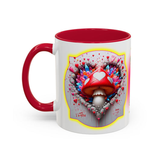 Lovecapade Collection ~PINK PANTOMIME ~ 11oz Colorful Mug