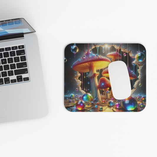 Opalescent Dreamworld - Jewels of the Threshold Collection - ShroomaRooma Mouse Pad