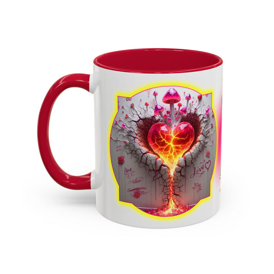 Lovecapade Collection ~ ROSY JEST REVUE ~ 11oz Colorful Mug