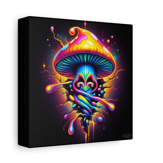 Night Spores Collection ~ THE SPORE ORACLE ~ 6" Stretched Canvas POP 1.25" Deep