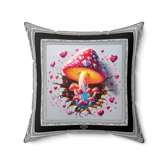 Smoothie Collection ~ FABULOUS TASTE & ShroomaRooma ~ 20" Square Pillow ~ Gnome POP