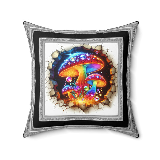 Striking Collection ~ BALTHAZAR BLINK & ShroomaRooma ~ 20" Square Pillow ~ Jesterama