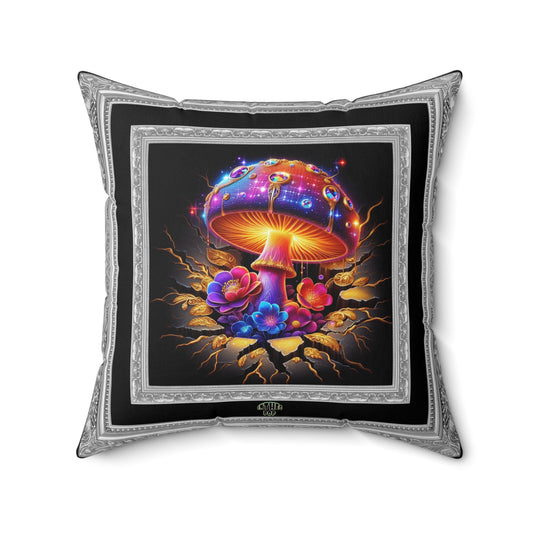 Smoothie Collection ~ SPLISH SPLASH & ShroomaRooma ~ 20" Square Pillow ~ Gnome POP