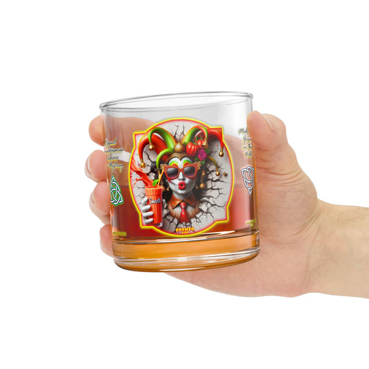 Rocks Glass, 10oz - SMOOTH PUCKER - Smoothie Collection - Jesterama