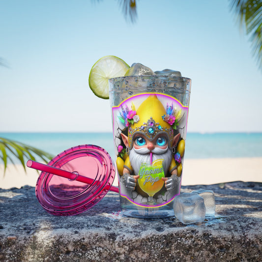 Cocktails Collection ~ THE COCKTAIL CONJURER ~ Sunsplash Tumbler with Straw, 16oz