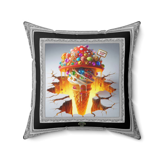 Smoothie Collection ~ PUCKER-UP DELICIOUS & ShroomaRooma ~ 20" Square Pillow ~ Gnome POP