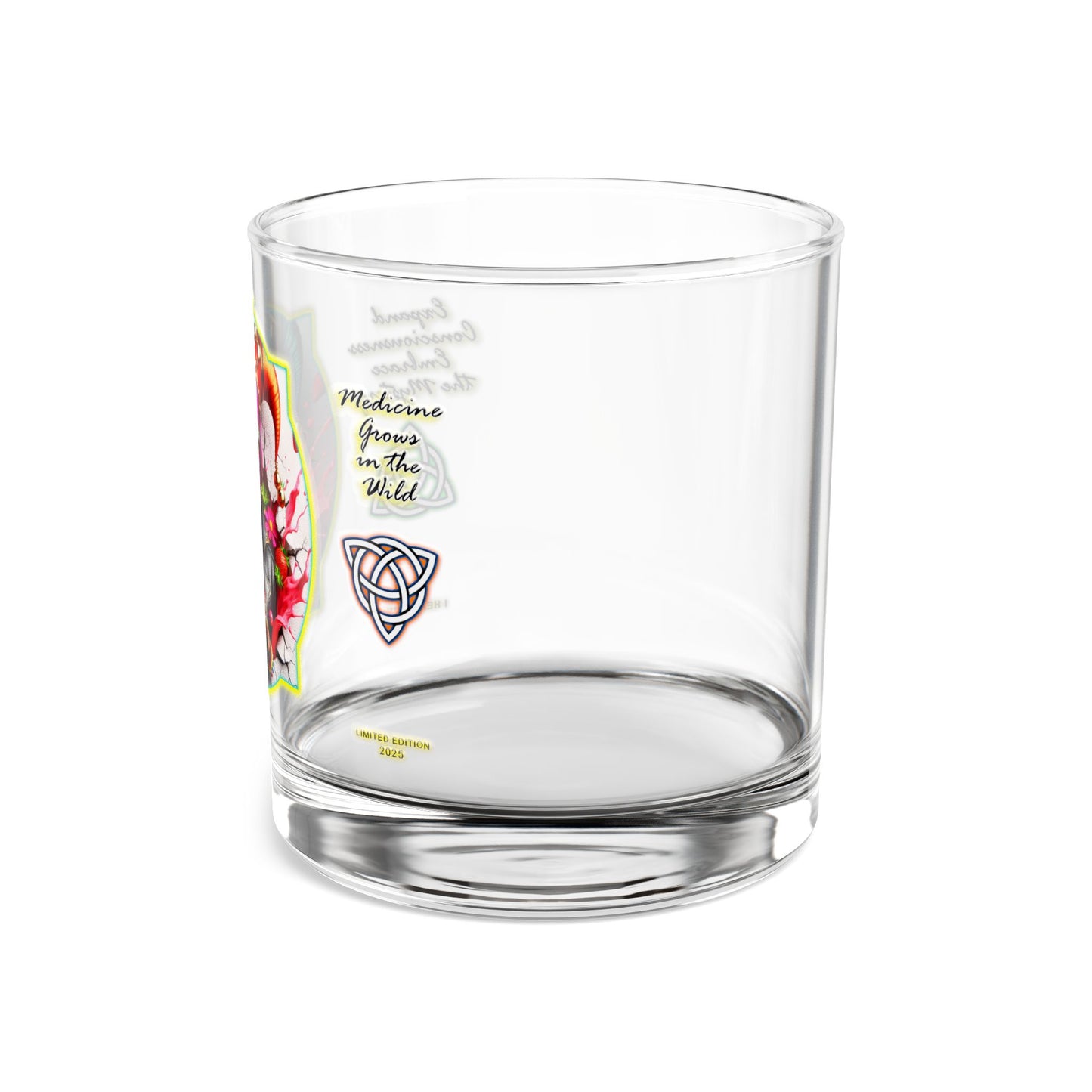 Rocks Glass, 10oz - I HEART PINK - Smoothie Collection - Jesterama