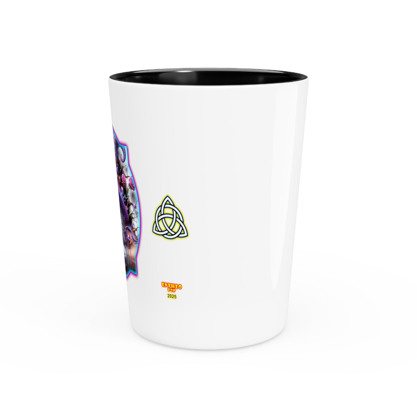 Shot Glass, 1.9 oz - SPORES OF AFFECTION - Cocktails Collection - Gnome POP Shroomarooma