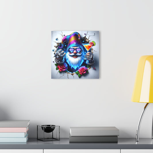 The Cocktail Collection ~ DELIGHTFUL DIAMOND DANNY BOY ~ 12" Acrylic Print (French Cleat Hanging)