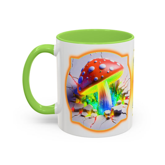 Aliens Collection ~ THE PROBE EXPERT & THE MANGO MUSHROOM ~ 11oz Colorful Mug