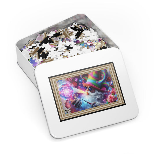 Vapors Collection ~ SUGAR AND SPICE - Large 1000 piece Jigsaw Puzzle with Metal Tin - 20" x 30"