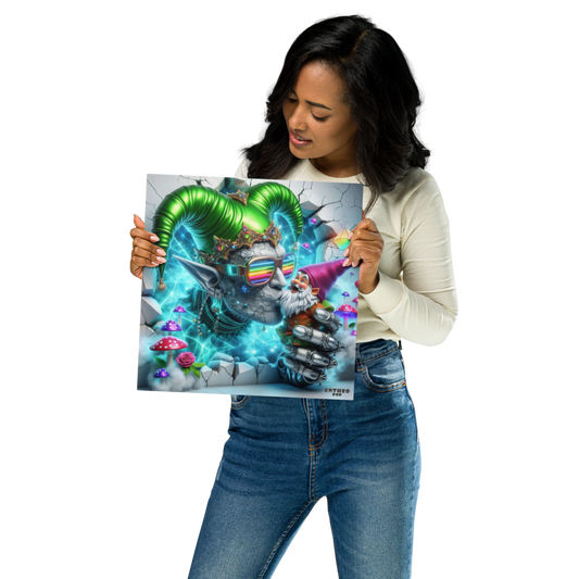 The Elders Collection - DREAM WEAVER'S TRUST - 12" Metal Print