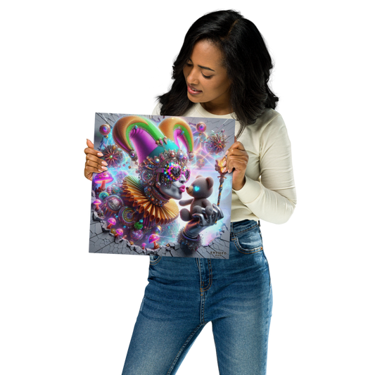 The Teddy Collection - CLOCKTOWER CONFESSIONS - 12" Metal Print