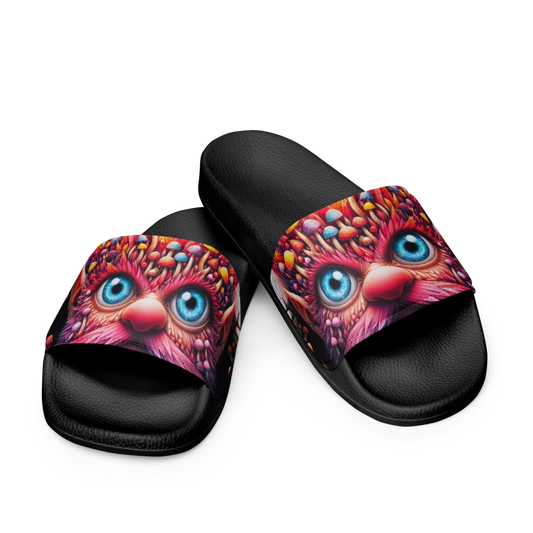 Grinning Collection - BEHOLD THE TROLL - Men’s Comfy Slides