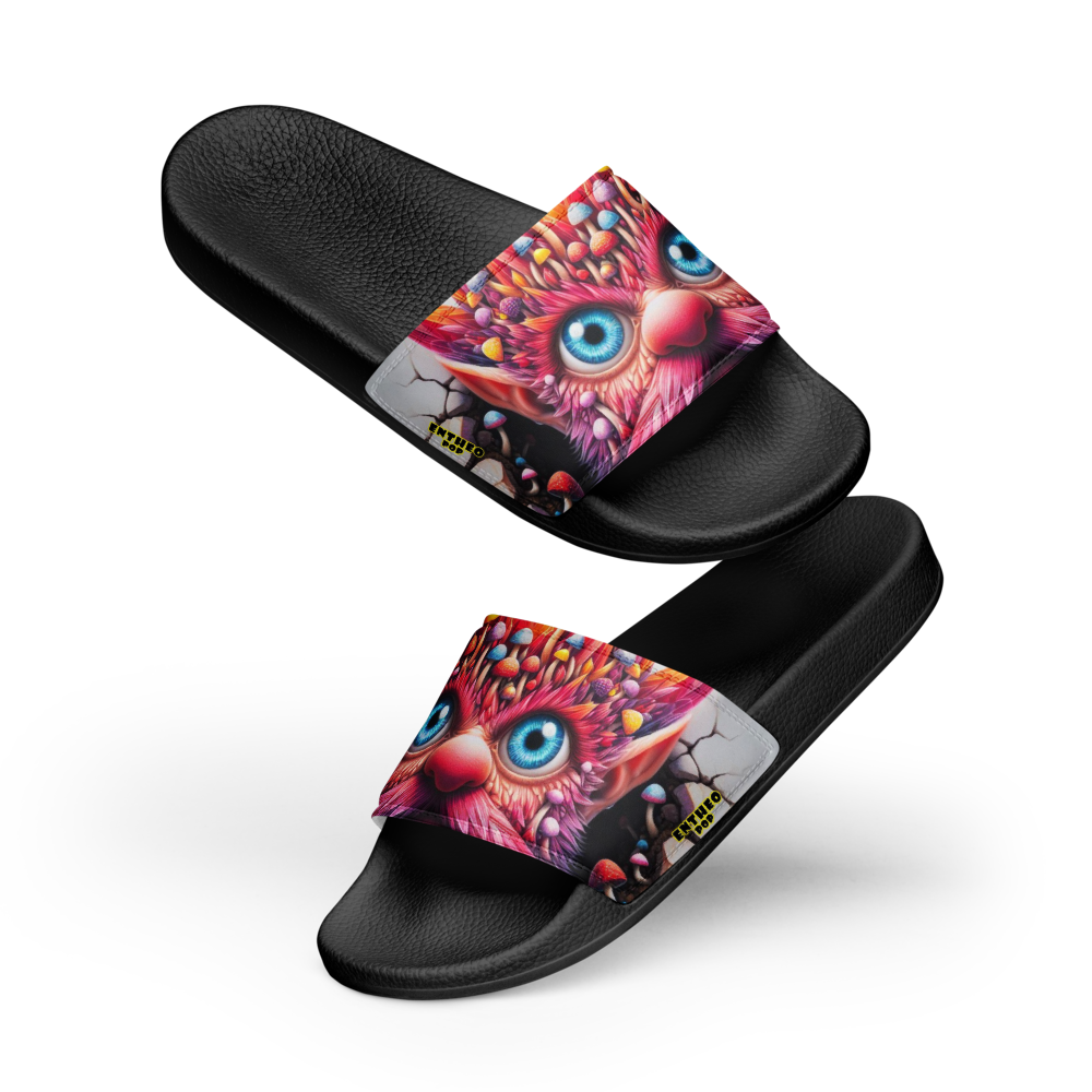 Grinning Collection - BEHOLD THE TROLL - Men’s Comfy Slides
