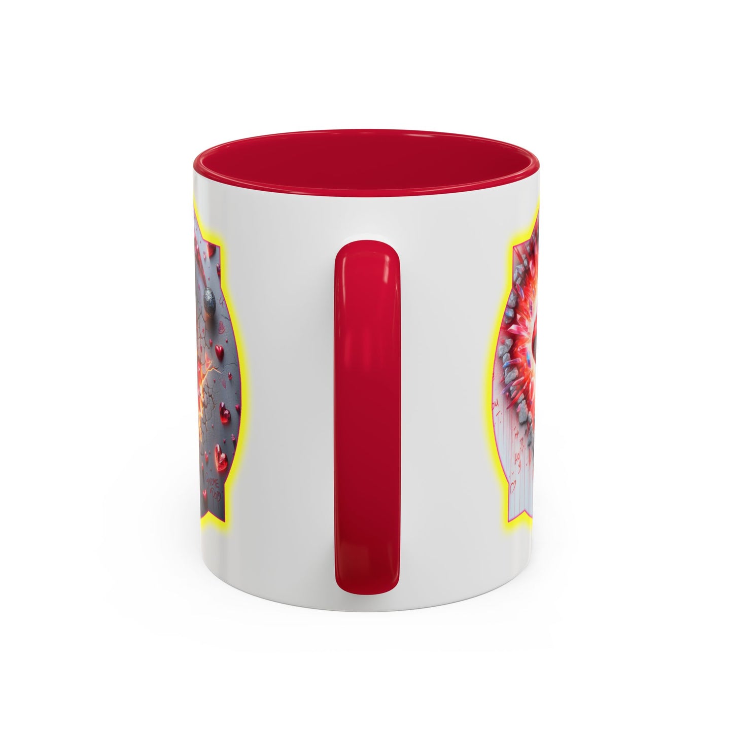 Lovecapade Collection ~TICKLE MY HEART ~ 11oz Colorful Mug
