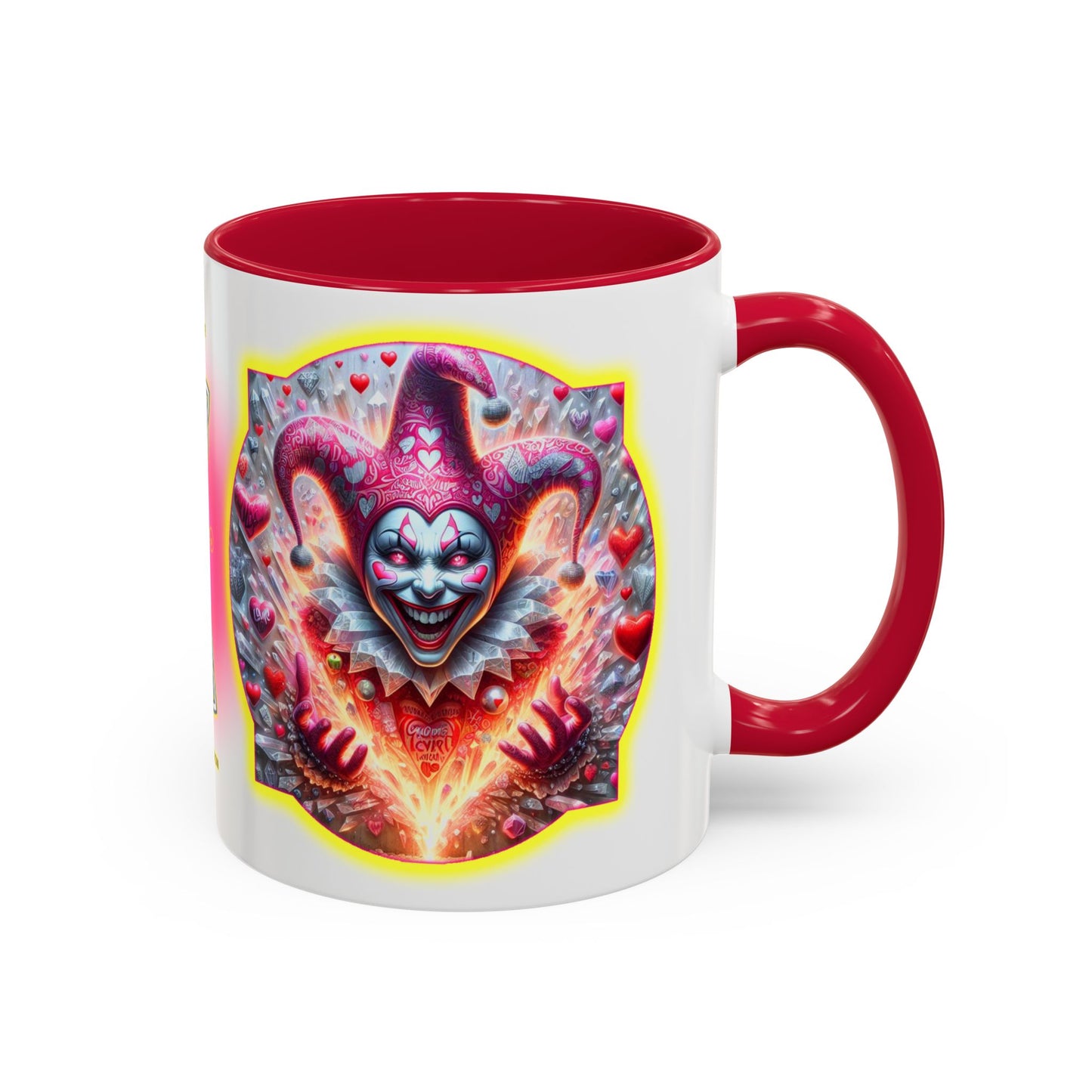 Lovecapade Collection ~PINK PANTOMIME ~ 11oz Colorful Mug