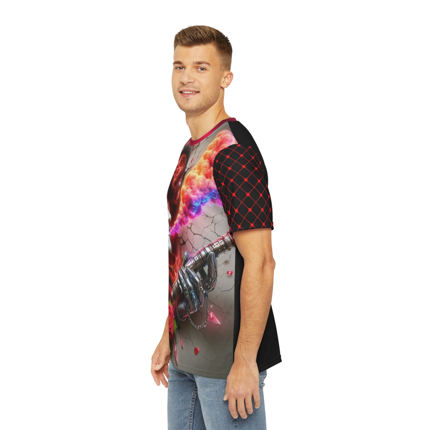 Vapors Collection - KISS THY SPIRIT ROSE - Premium Tee, Men's Regular Fit T-Shirt