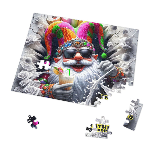 The Cocktail Collection ~ SPLISH SPLASH AT SONNY'S SPOT - Small 110 piece Jigsaw Puzzle with Metal Tin - 8" x 10"