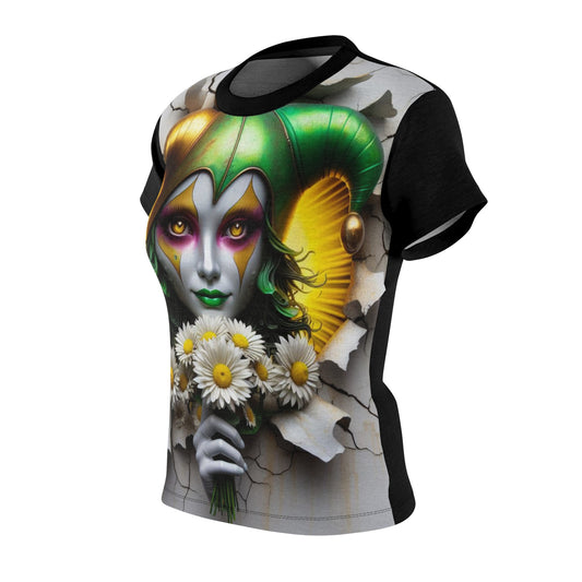 DAISY Miss Maisey - Jester  - Comfortable Women's Crew Neck Shirt - GnomePOP
