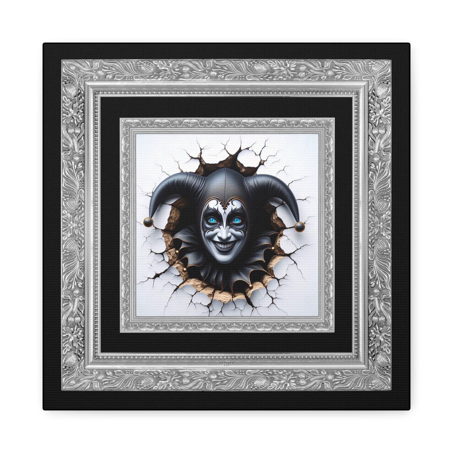 Striking Collection ~ BANSHEE GIGGLEGRIN ~ 12" Stretched Canvas POP 1.25" Deep