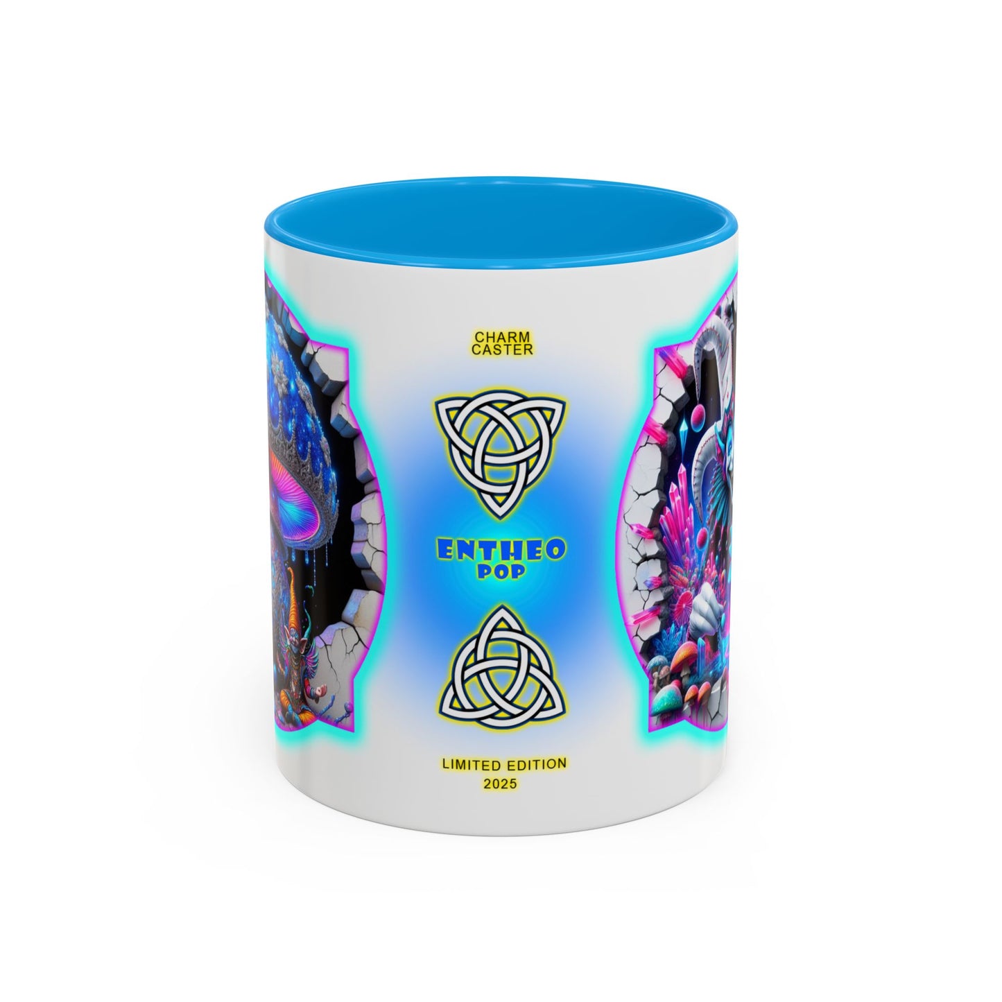 Lotus Collection ~ CHARM CASTER ~ 11oz Colorful Mug