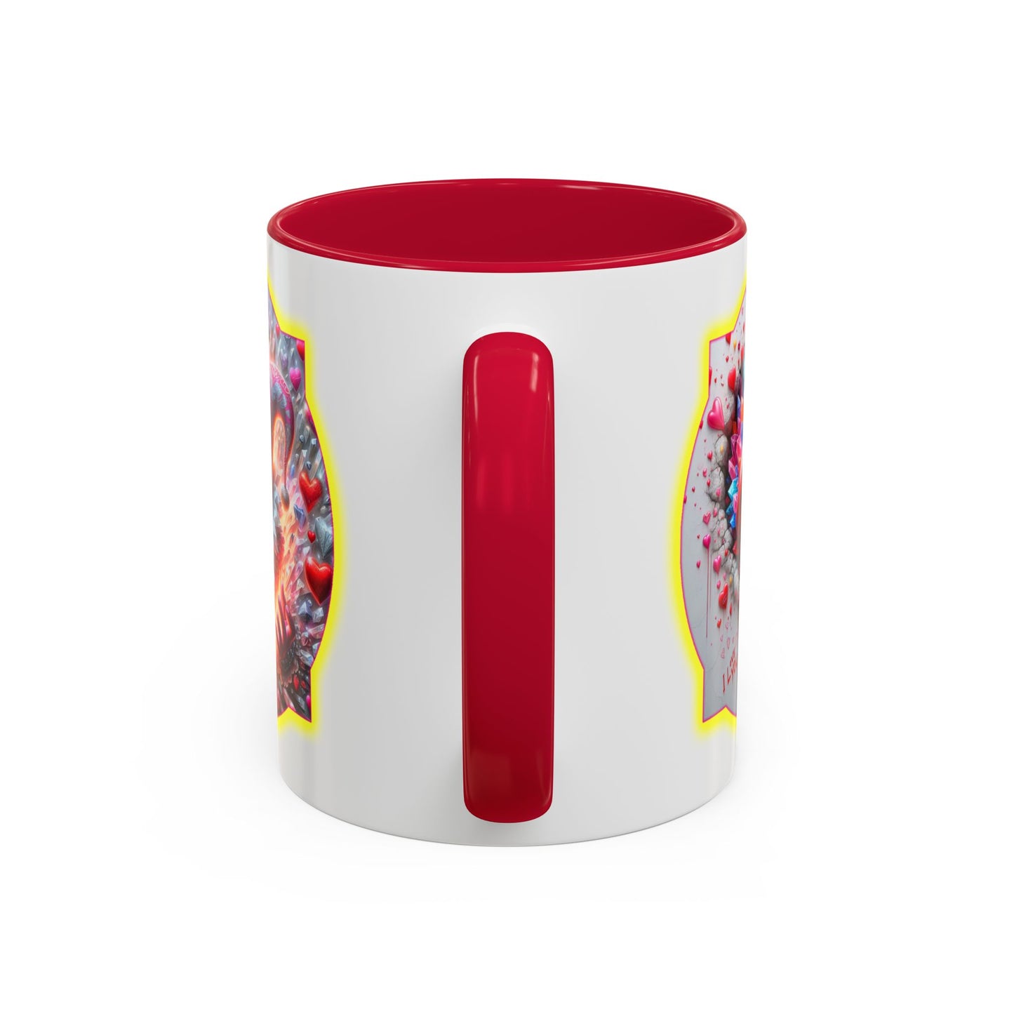 Lovecapade Collection ~PINK PANTOMIME ~ 11oz Colorful Mug