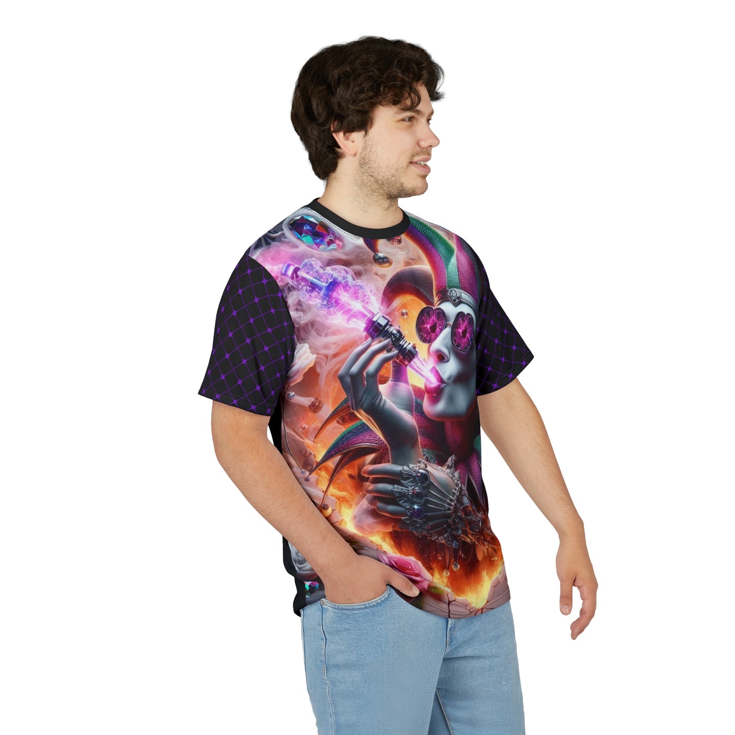 Vapors Collection - VIOLET VAPORAGE ~ Premium Tee, Unisex Regular Fit T-Shirt