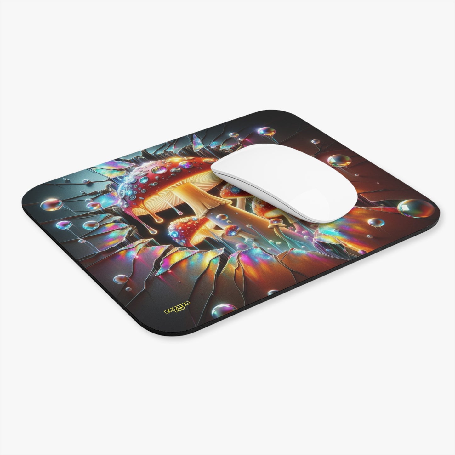 Pearlescent Psyche - Jewels of the Threshold Collection - ShroomaRooma Mouse Pad
