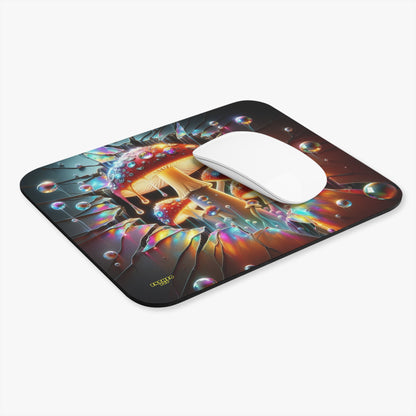 Pearlescent Psyche - Jewels of the Threshold Collection - ShroomaRooma Mouse Pad