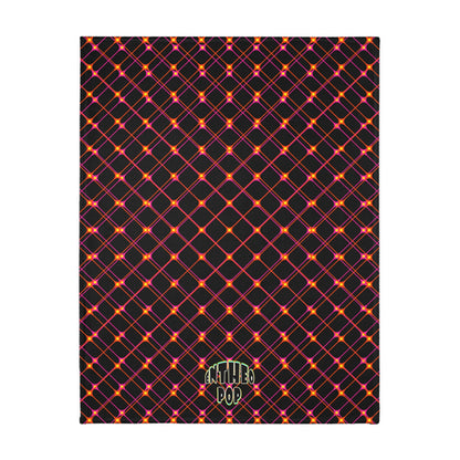 Vapors Collection - ANONOMIST - Velveteen Microfiber Blanket - Large 80" x 60"