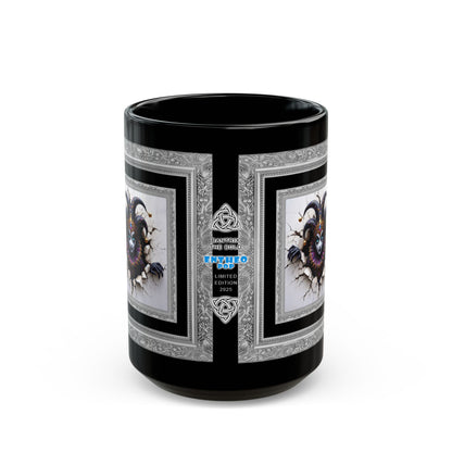 Striking Collection ~ BANTRIX THE BOLD ~ Black Mug 15oz