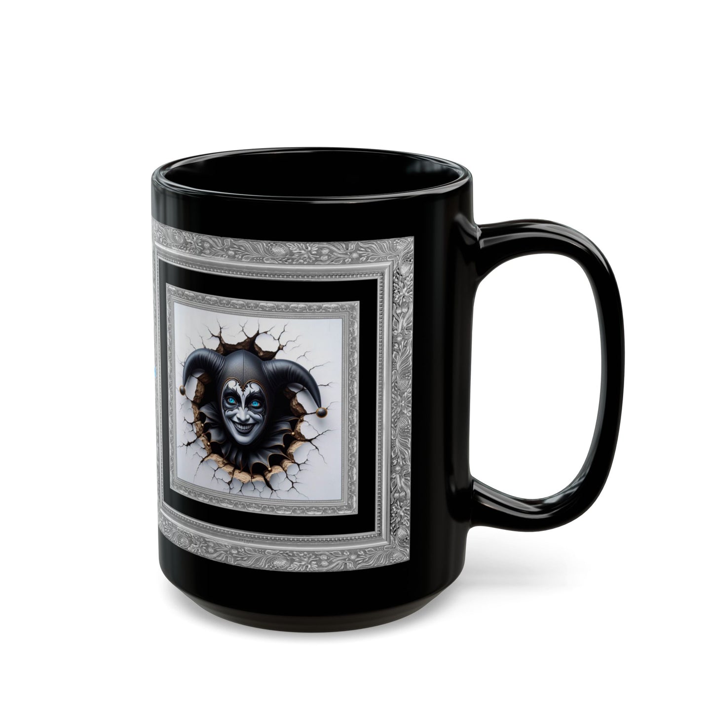 Striking Collection ~ BANSHEE GIGGLEGRIN ~ Black Mug 15oz