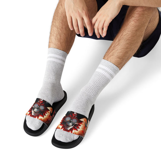 Grinning Collection - HELLFIRE SHINE - Men's Removable-Strap Sandals
