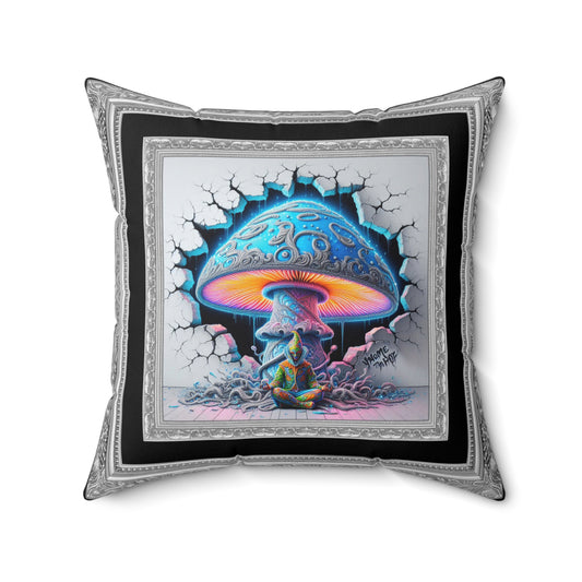 Striking Collection ~ BELLADEW BABY BLUE EYES & ShroomaRooma ~ 20" Square Pillow ~ Jesterama