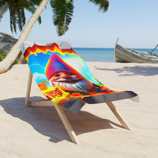 Seaside Sunny's Bardo Barbeque - GnomePOP Beach Towel