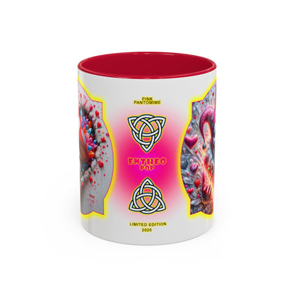 Lovecapade Collection ~PINK PANTOMIME ~ 11oz Colorful Mug