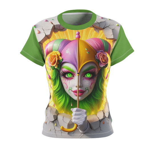 BLISSFUL DISS MISS - Jester - Comfortable Women's Crew Neck Shirt - GnomePOP