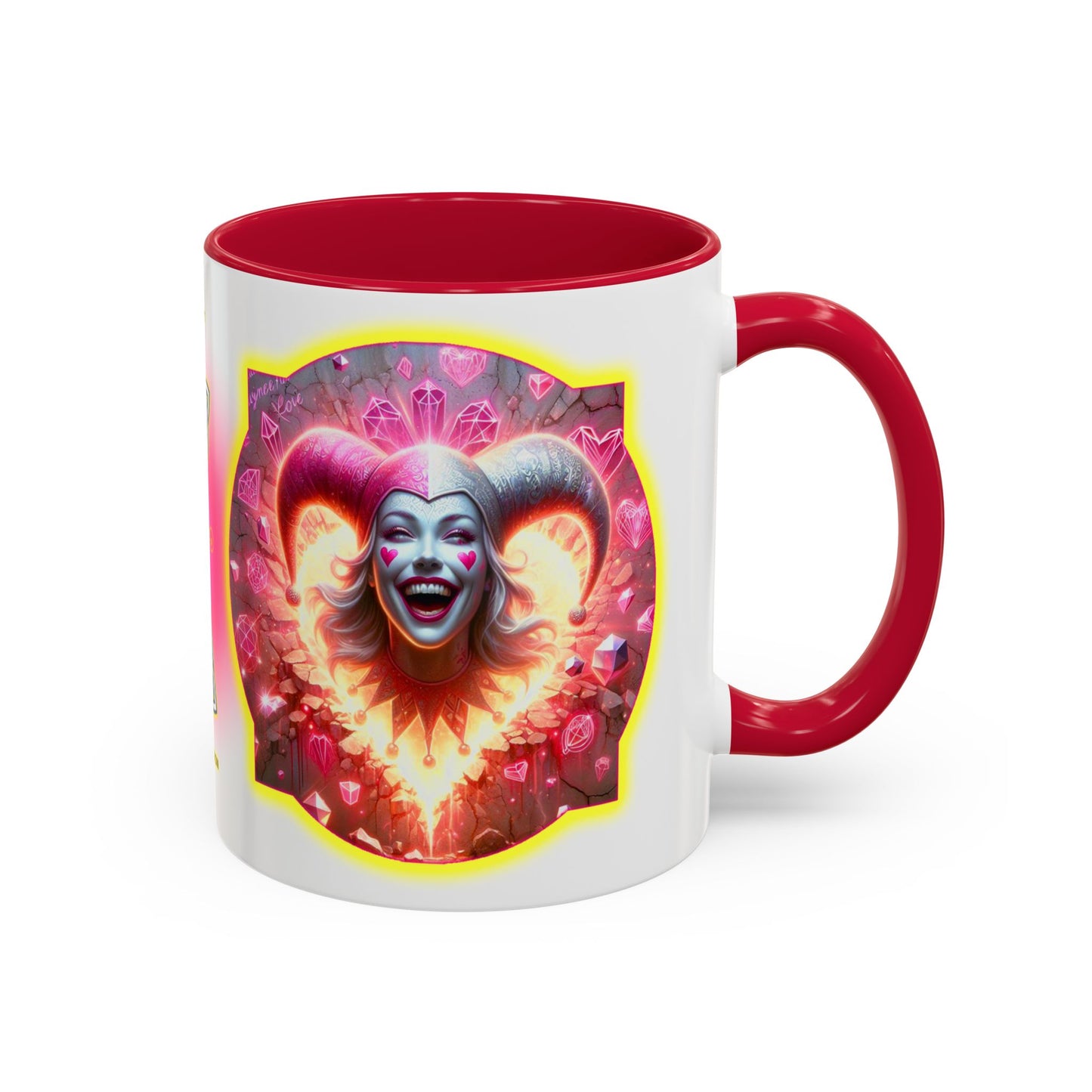Lovecapade Collection ~ ROSY JEST REVUE ~ 11oz Colorful Mug