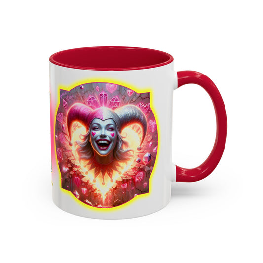 Lovecapade Collection ~ ROSY JEST REVUE ~ 11oz Colorful Mug